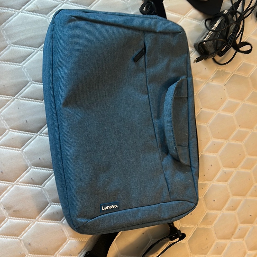 Lenovo Blue Laptop Bag with Modern Design and Durable Material